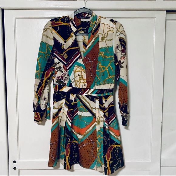 Zara Chain Mini Dress - Picture 3 of 6